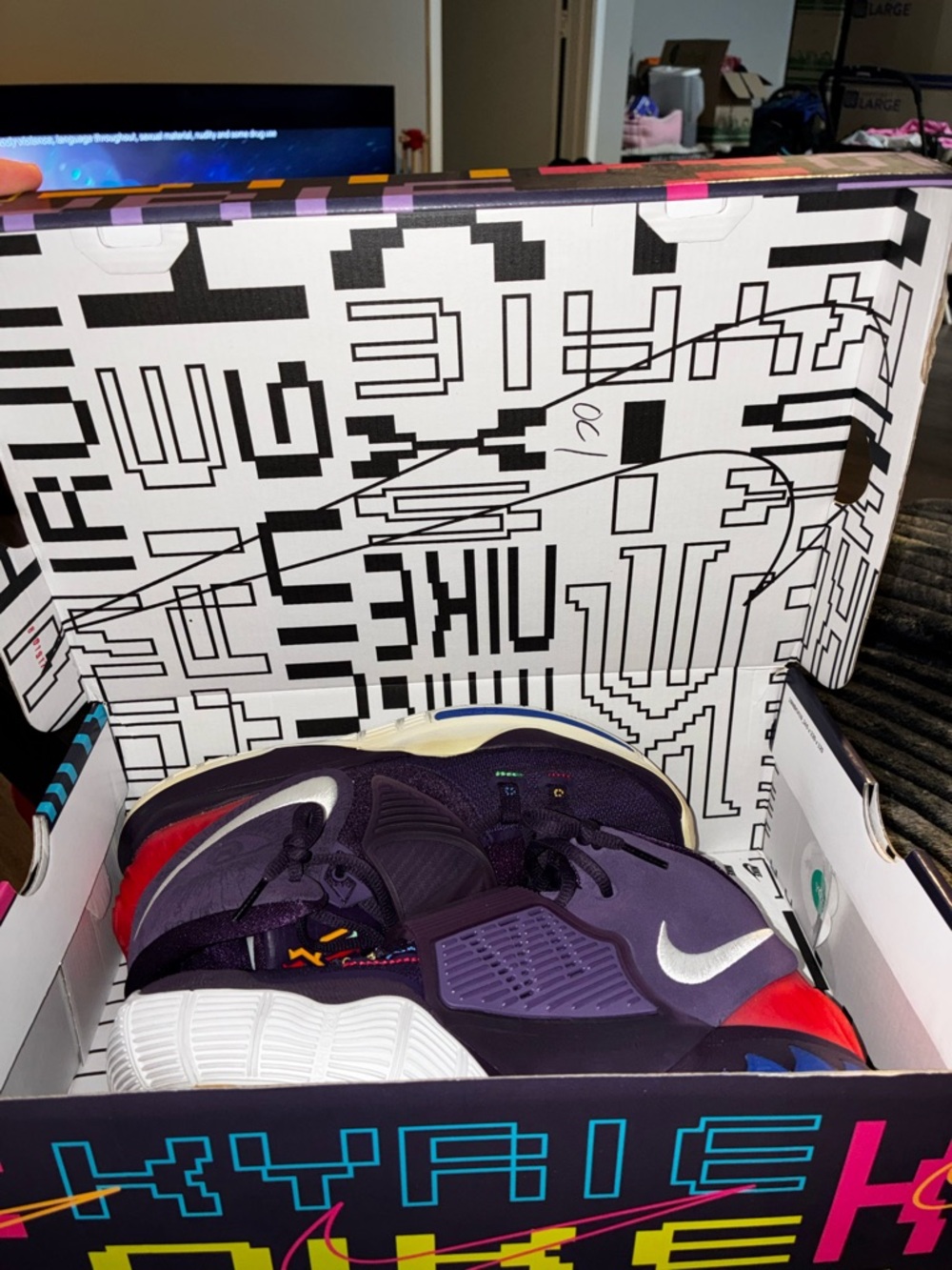 Nike Kyrie 6 enlightenment purple
